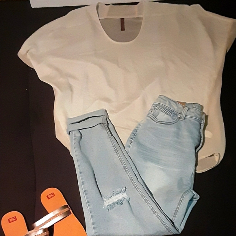 Off white blouse